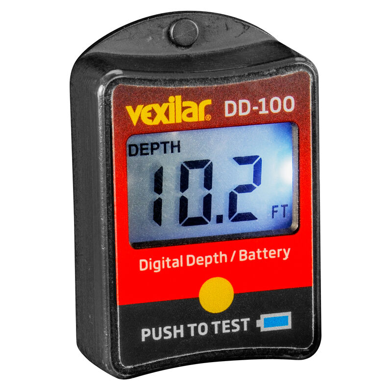 Vexilar DD-100 FL Digital Depth Indicator With Battery Gauge image number 1