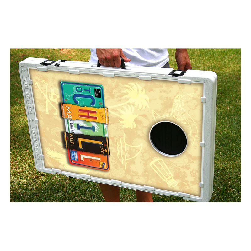 Baggo Margaritaville Licensed To Chill 2x3 Bean Bag Toss Game image number 2