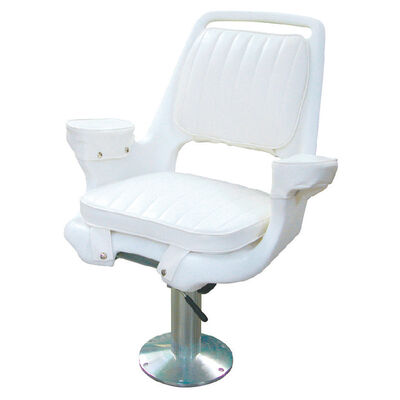 Wise Offshore Extra-Wide Captain's Chair with Pedestal