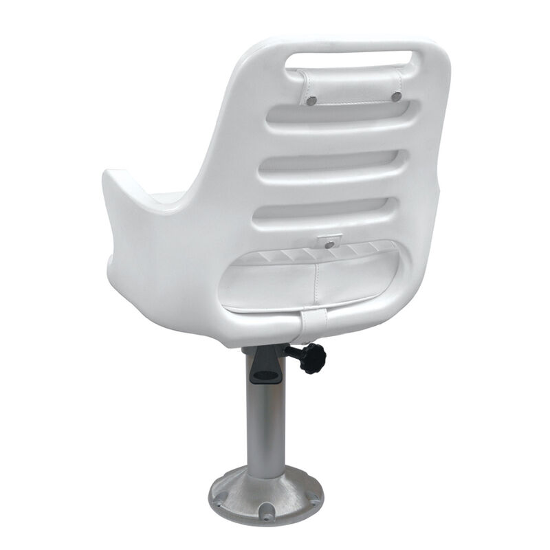 Wise Ladder Back Pilot Chair w/15" Fixed Pedestal and Seat Slide image number 2