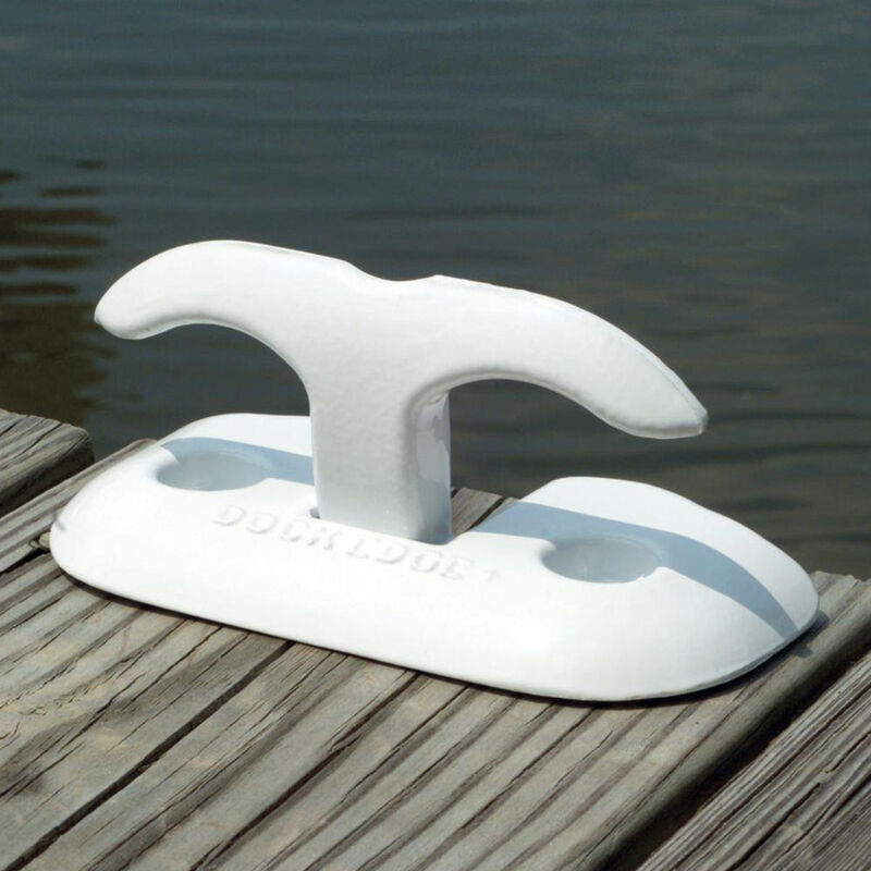 Dock Edge 6" Flip-Up Cleat, White image number 1