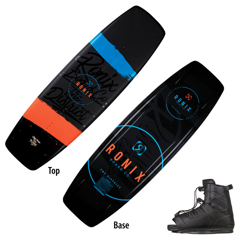 Ronix District Wakeboard With Divide Bindings image number 1