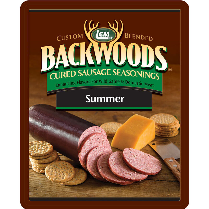 LEM Backwoods Summer Sausage Cured Sausage Seasoning, 5 lbs. image number 1