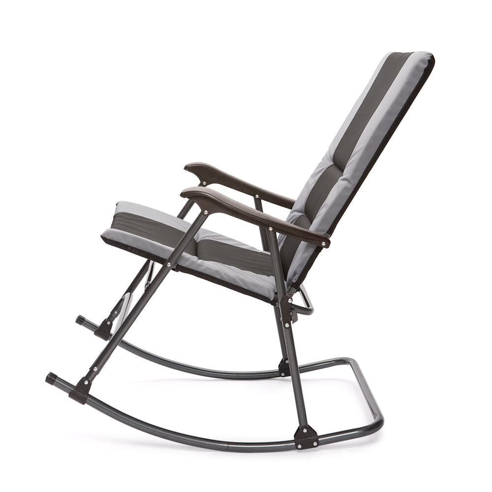 Summit Padded Folding Outdoor Rocker Chair Overton's