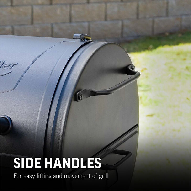 Char-Griller Side Fire Box / Tabletop Charcoal Grill, Wooden Handle image number 16