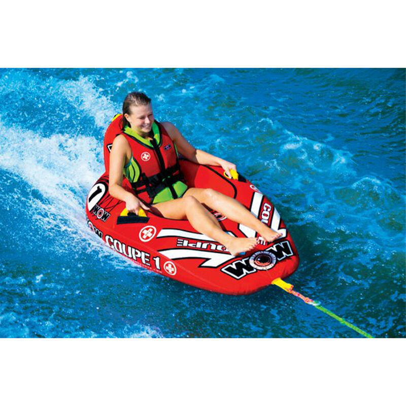 WOW Coupe 1-Person Towable Tube image number 2