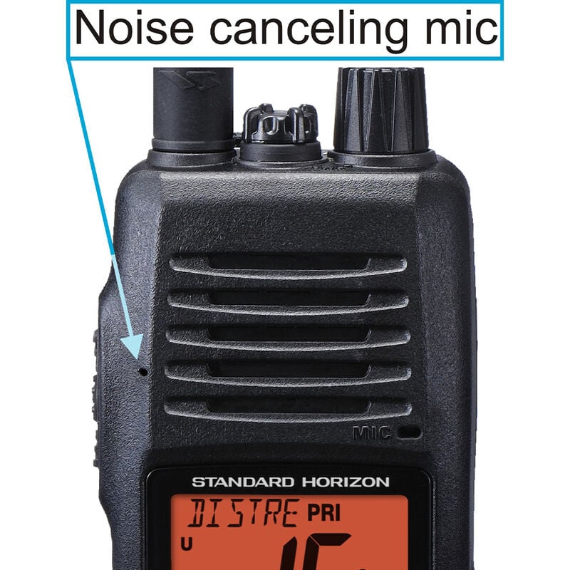 Standard Horizon HX400 Commercial-Grade VHF Radio with LMR Channels image number 4