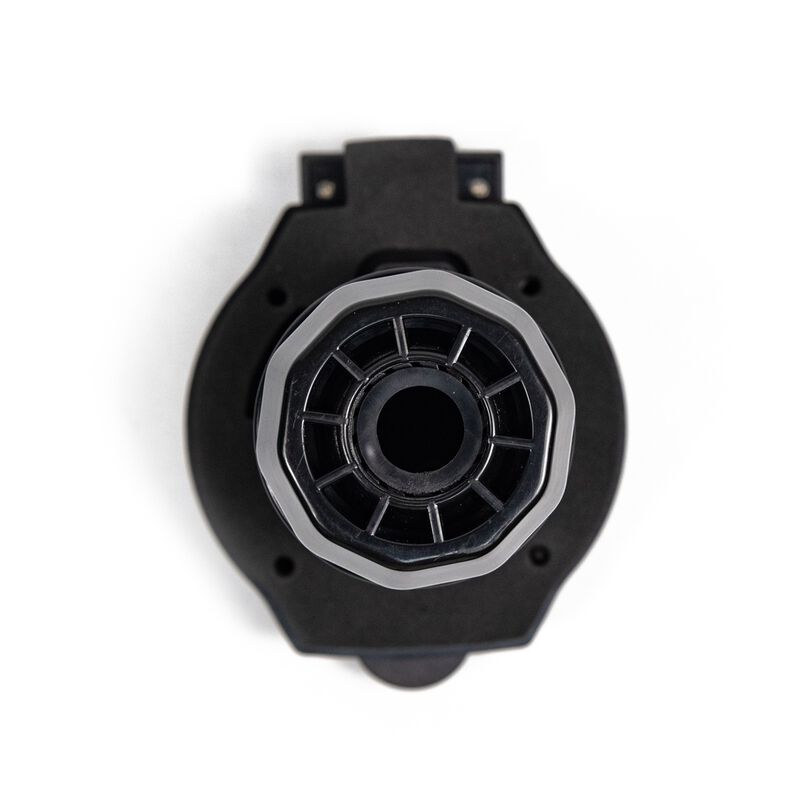 Electric World Black 50A RV Inlet with LED