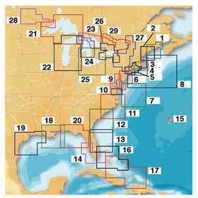 Navionics Classic Large Map, Southern Bahamas