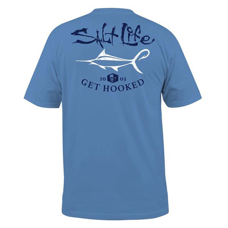 Salt Life Men’s Get Hooked Marlin T-Shirt image number 1