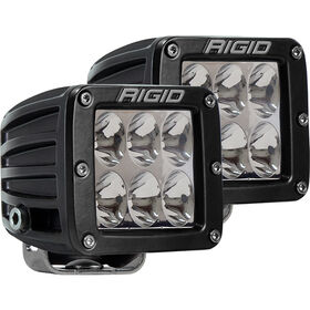 RIGID D-Series PRO Specter-Driving LED - Pair - Black
