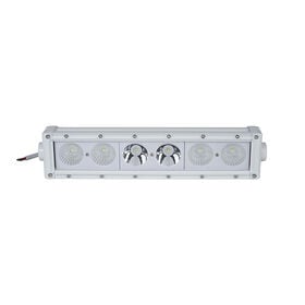 New - 14.5inch Marine Grade Single Row Straight Light Bar with 60-Watt 6  x 10W High Intensity OSRAM LEDs