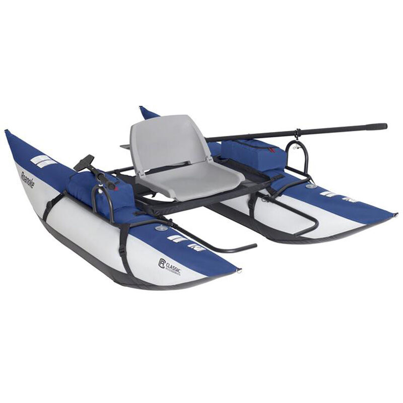 The Roanoke 8' Inflatable Pontoon Boat image number 1
