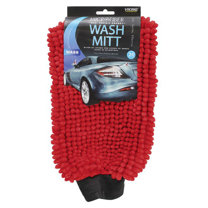 Viking 2-in-1 Knobby Microfiber Wash Mitt image number 1