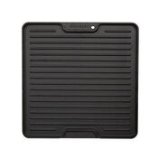 Stansport Pre-Seasoned Cast Iron Griddle with Lid Lifting Hole