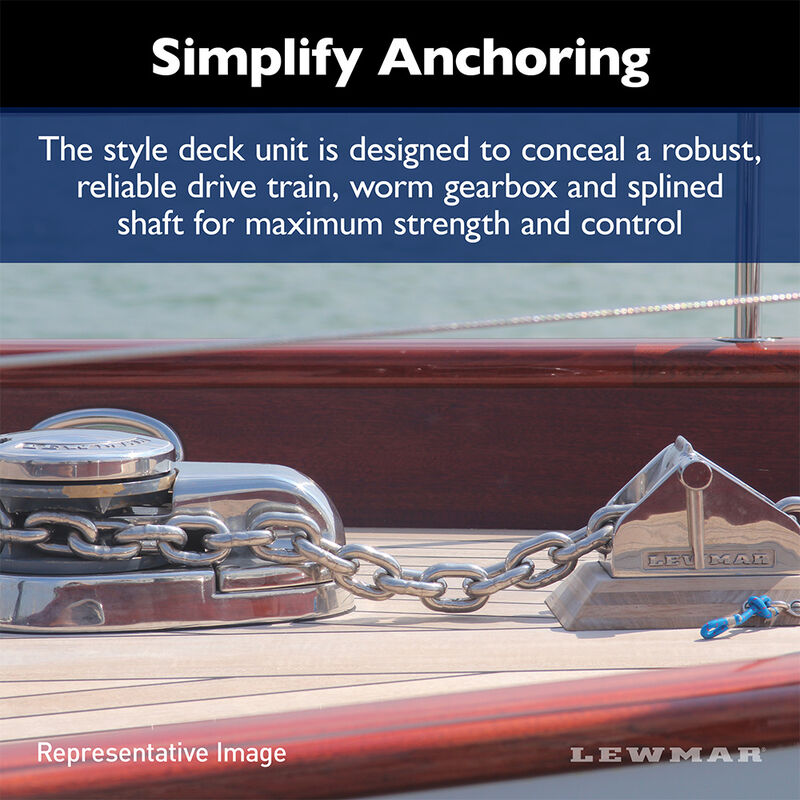 Lewmar V1 Gypsy Only 12V (002) image number 7