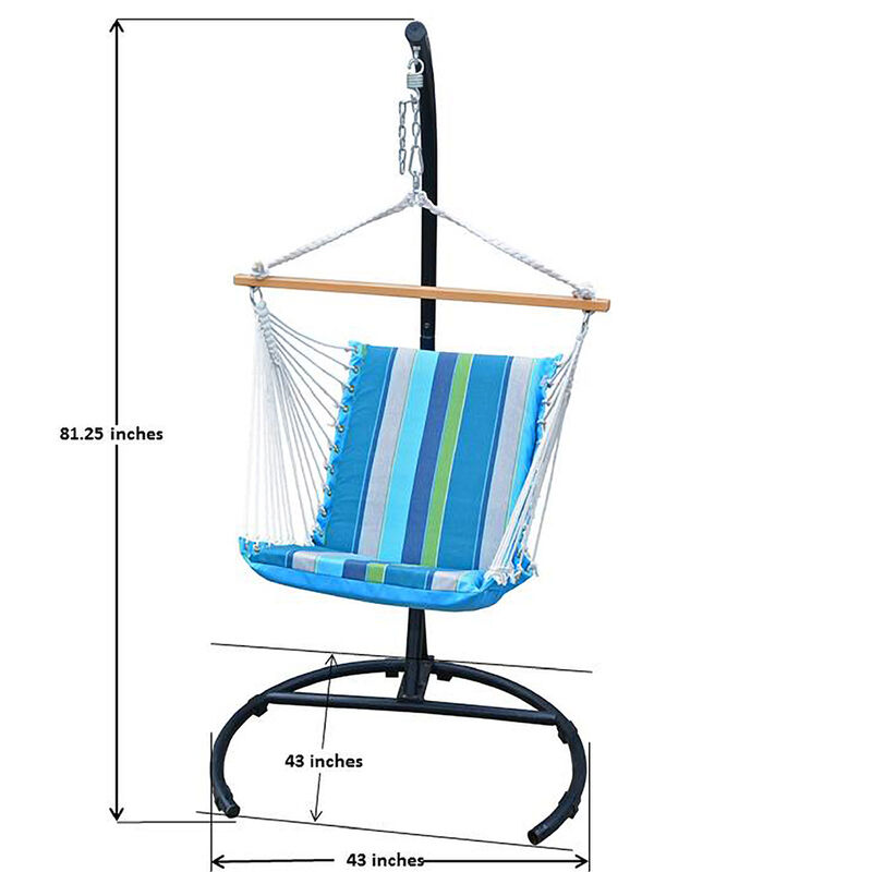 Algoma Sunbrella Soft Comfort Cushion Hanging Chair image number 4