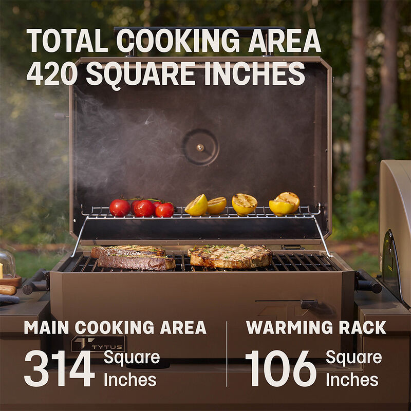 TYTUS Emberwood Charcoal Tabletop Grill image number 12