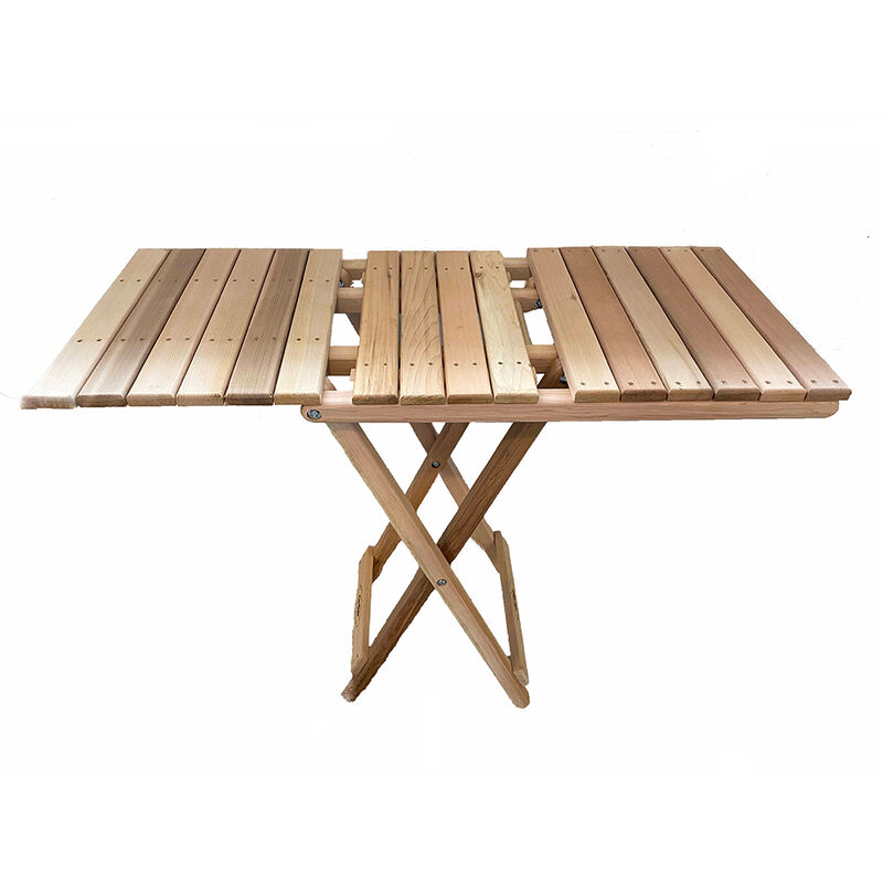 Cedar Wood PartySide Table image number 3