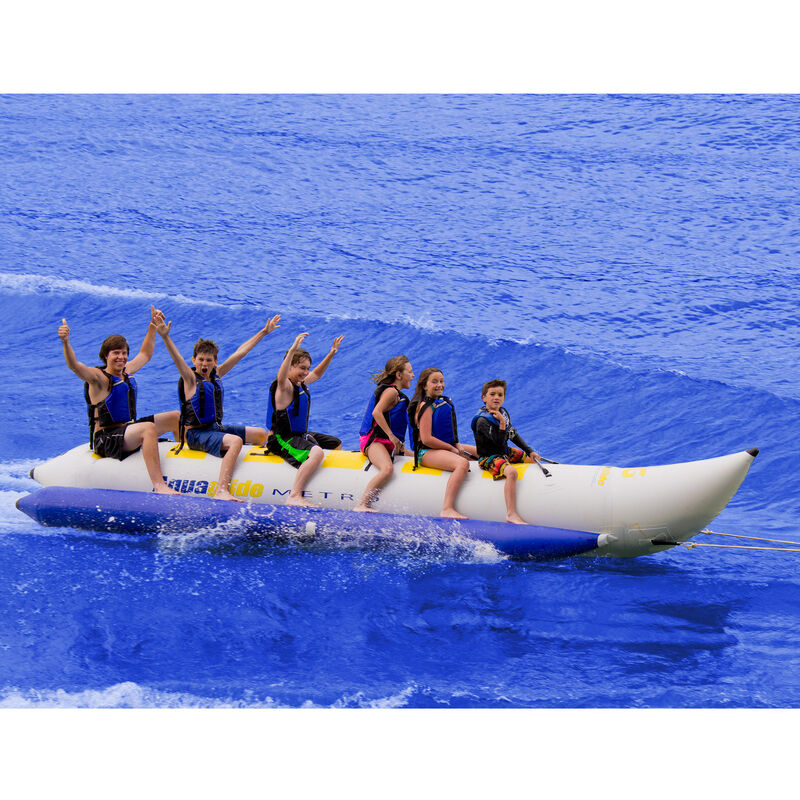 Aquaglide Metro 6-Person Towable Banana Boat image number 1
