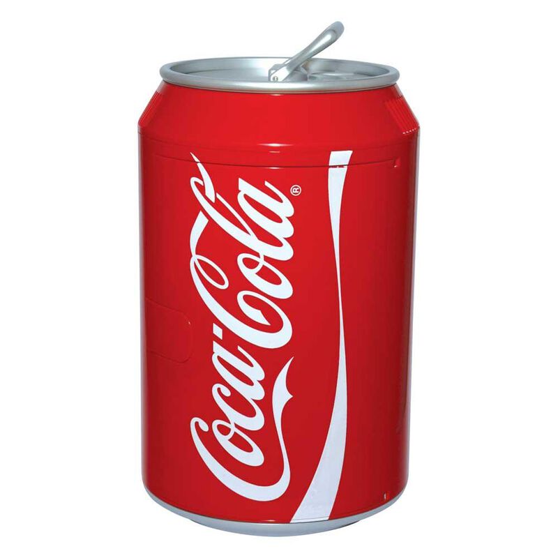 Koolatron 8 Can Coca Cola Mini Fridge Cooler image number 2