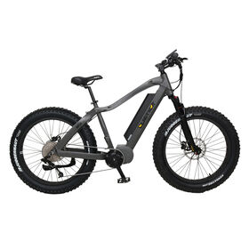 QuietKat Apex 1000-Watt Electric Mountain Bike 17", Charcoal