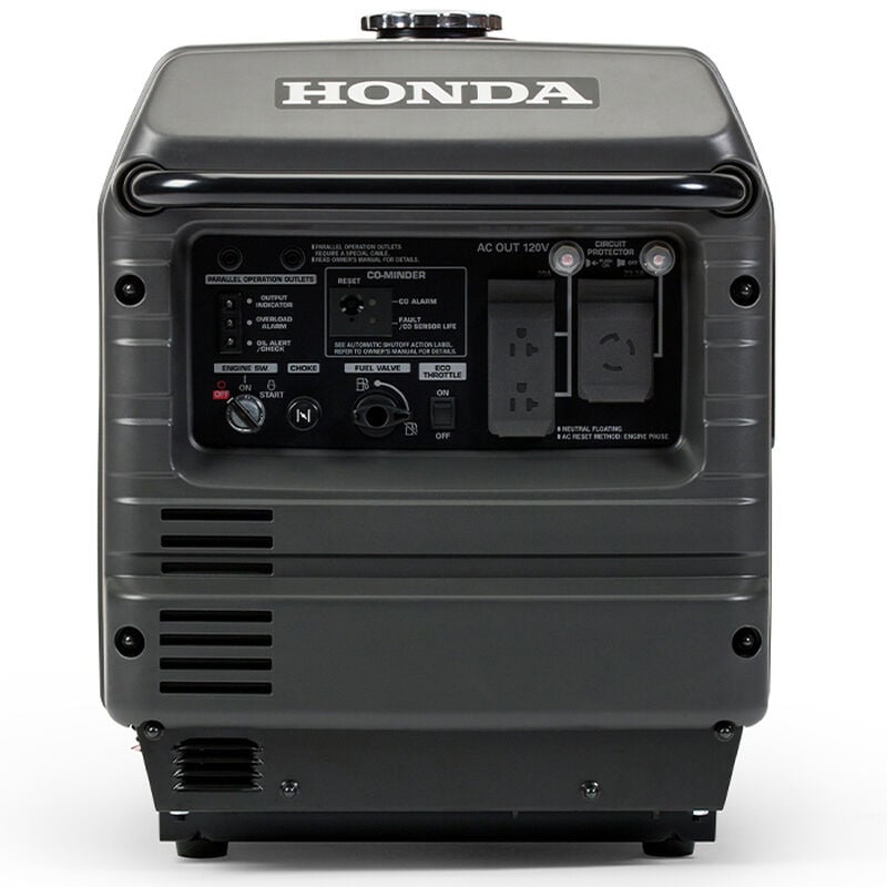 Honda EU3000iS 49-State Inverter Generator with CO-MINDER image number 7