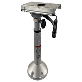 Springfield Boat Seat Pedestal, 2-3/8" Pedestal with 9" Round Base