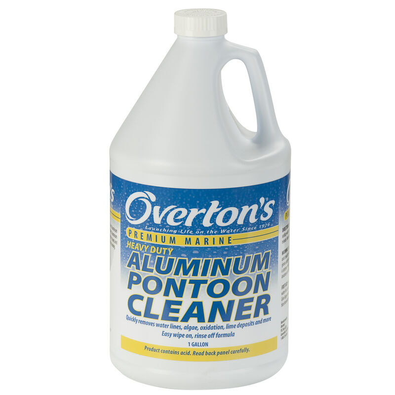 Overton's Heavy-Duty Aluminum Pontoon Cleaner, 1 Gallon image number 1