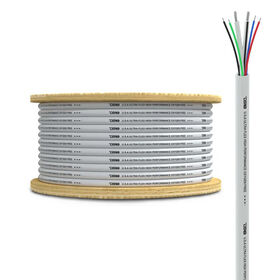 DS18 MOFC16/18GA-100SWRGB Marine Tinned OFC 18-Ga. LED RGB and 16-Ga. Speaker Wire, 100'