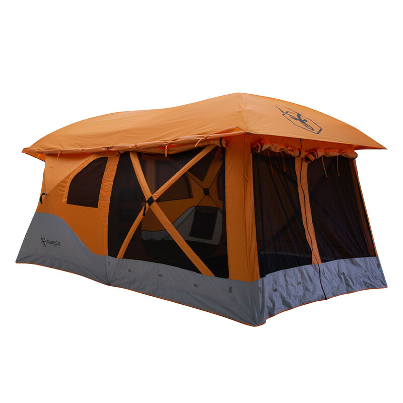 Gazelle Tents T4 Plus Hub Tent, Sunset Orange image number 6