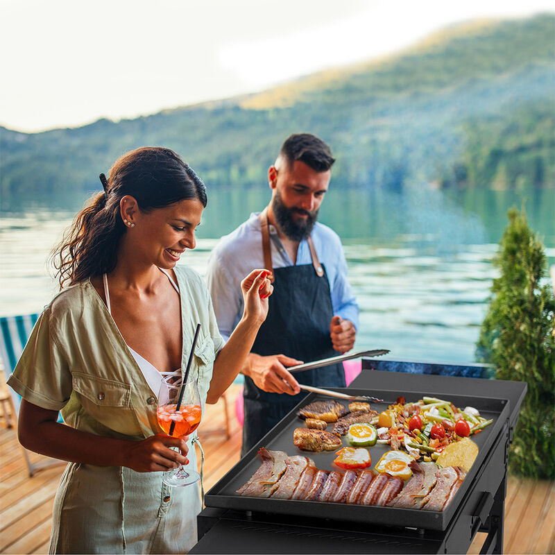 Royal Gourmet 36" 4-Burner Flat Top Gas Griddle with Cover image number 12