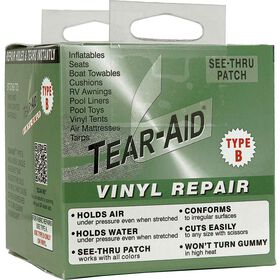 Tear-Aid Vinyl Repair Kit, Type B, 3" x 60"