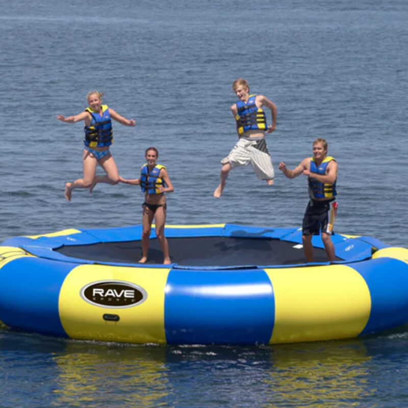 Rave Aqua Jump Eclipse 200 Saltwater Trampoline image number 2
