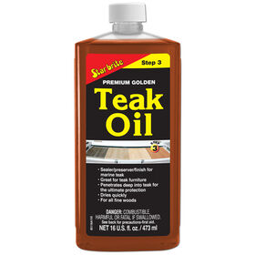 Star Brite Premium Teak Oil, 16 oz.