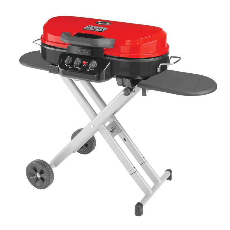 Coleman RoadTrip 285 Portable Stand-Up Propane Grill, Red image number 4