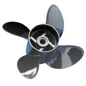 Comprop 4-Blade Propeller, Solid Hub, 10 dia x 13 pitch, Right Hand, O4423