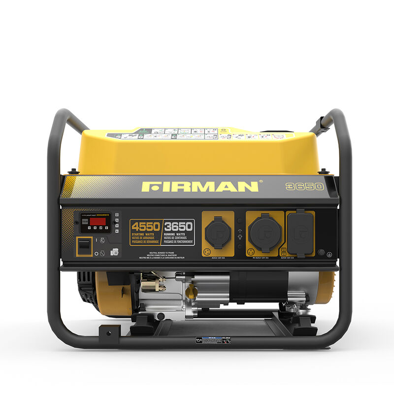 FIRMAN 4550/3650 Watt Recoil Start Gas Portable Generator image number 1