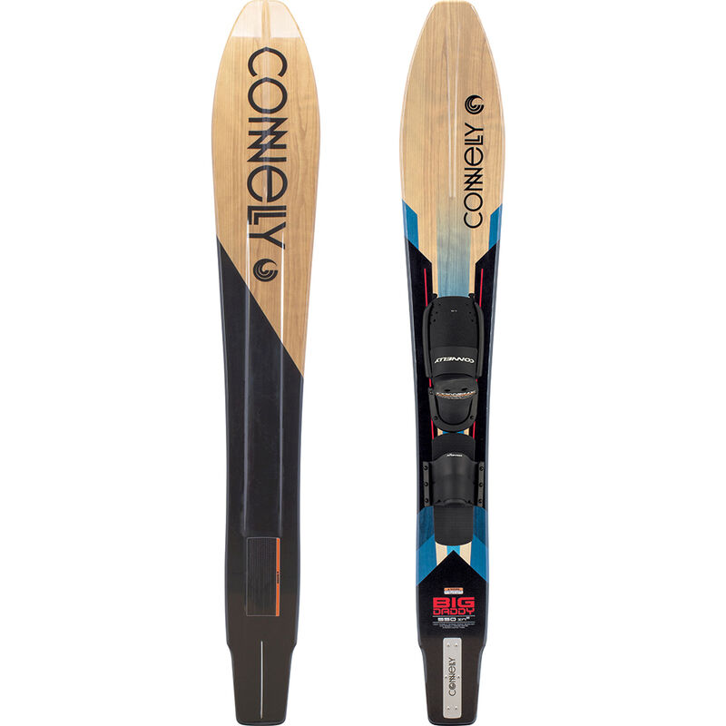 Connelly Big Daddy Slalom Waterski With Front Adjustable Binding And Rear Toe Strap image number 1