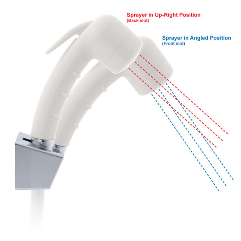 Ambassador Marine Trinidad External Shower Mixer, Chrome/Warm White image number 3