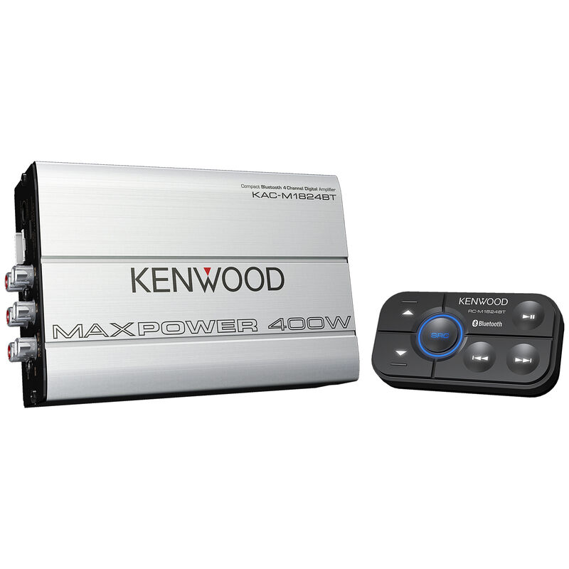 Kenwood KAC-1824BT 4-Channel Power Amplifier With Bluetooth image number 1