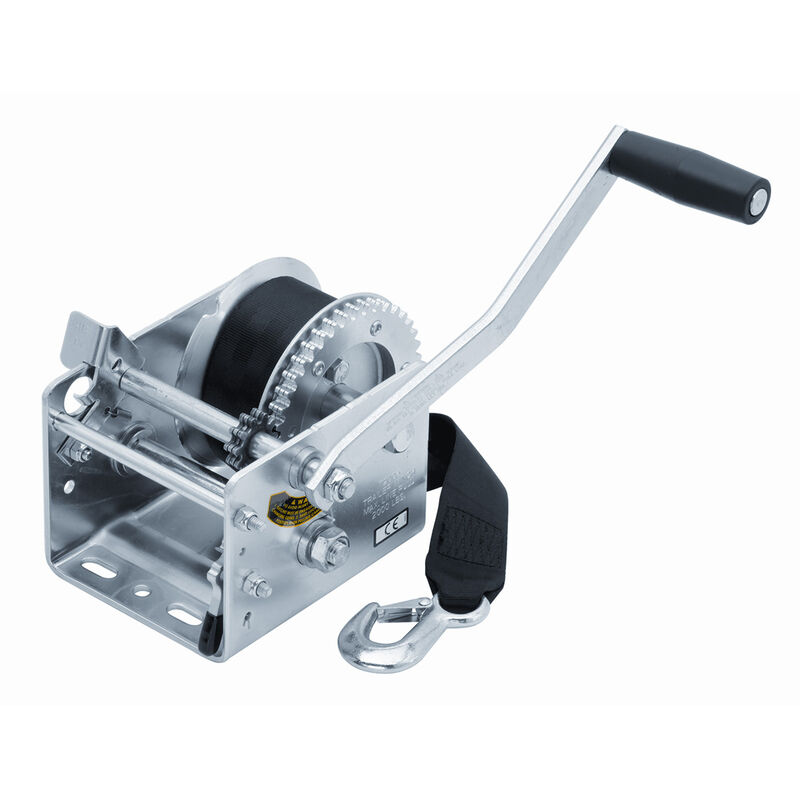Fulton 2,000-lb. 2-Speed Trailer Winch with Strap image number 1