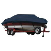 Exact Fit Covermate Sunbrella Boat Cover for Tide Runner 170 Wa 170 Wa No Bow Pulpit O/B. Navy