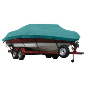 Exact Fit Covermate Sunbrella Boat Cover for Ab Inflatable 12 12 Vs Center Console O/B. Aqua