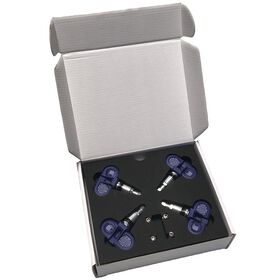 BLU Tire Pressure & Temperature Monitoring System, Internal 1-100psi, Set of 4