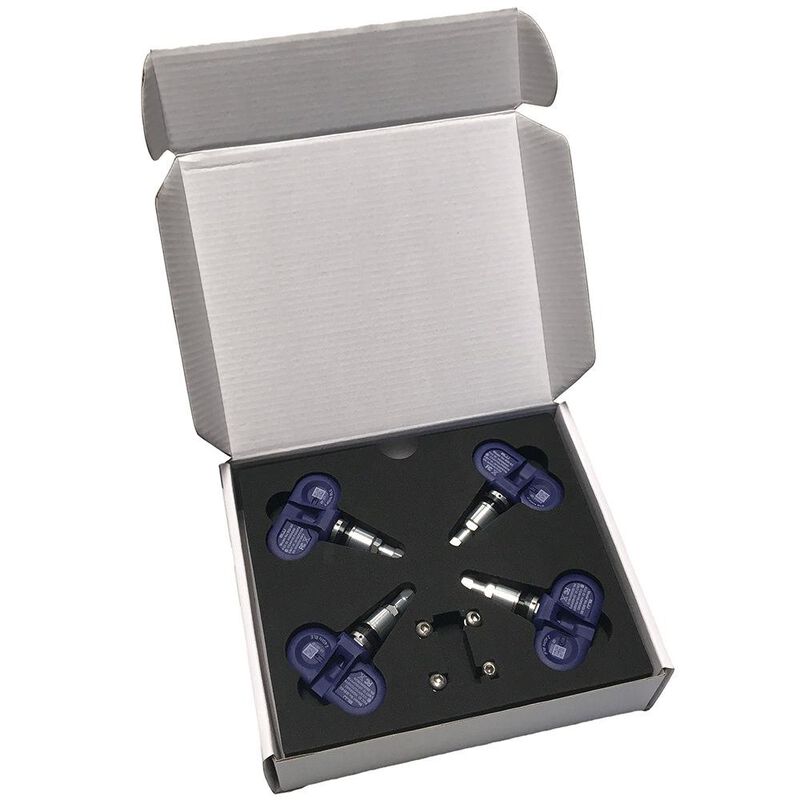 BLU Tire Pressure & Temperature Monitoring System, Internal 1-100psi, Set of 4 image number 1