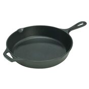 Lodge Cast Iron Seasoned Skillet with Assist Handle, 13.25"