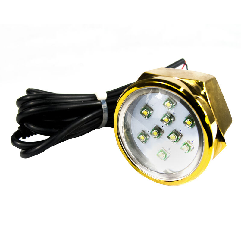Race Sport CREE LED Underwater Drain Plug Light, Green image number 1