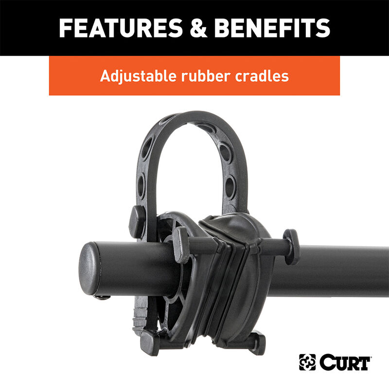 CURT 18065 Premium Hitch-Mounted 5 Bike Rack, 2 inch Shank image number 6