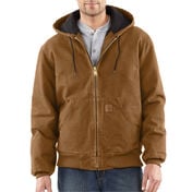 Carhartt Men's Quilted Flannel-Lined Sandstone Active Jacket
